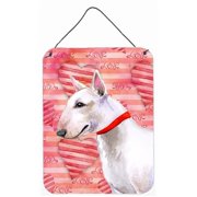 Bull Terrier Love Wall or Door Hanging Prints