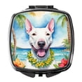 thumbnail image 1 of Bull Terrier Luau Compact Mirror 2.75 in x 3 in, 1 of 4