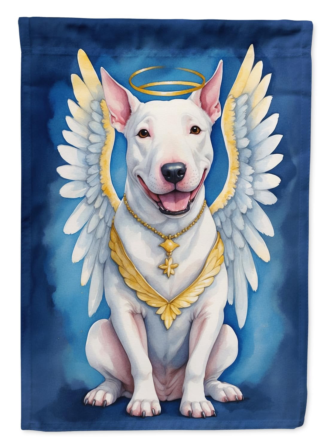 Bull Terrier My Angel House Flag 28 in x 40 in