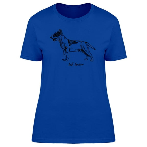 Bull Terrier Portrait T-Shirt Men -Image by Shutterstock, Male Large