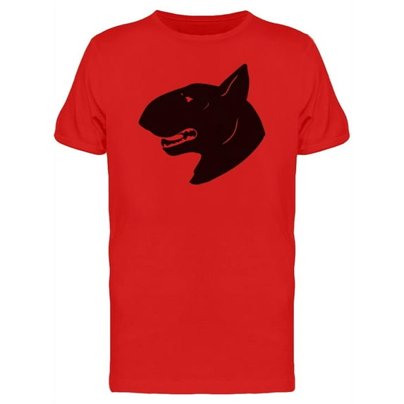 Bull Terrier Sideview Silhouette Tee Men's -Image by Shutterstock