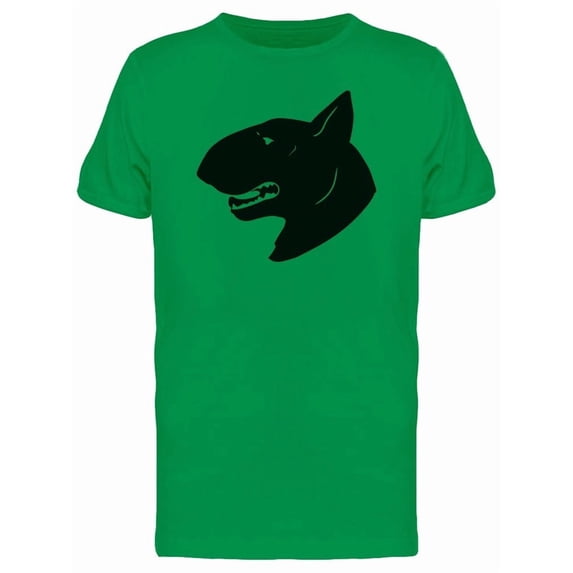 Bull Terrier Sideview Silhouette Tee Men's -Image by Shutterstock