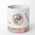 thumbnail image 1 of Bull Terrier Style 5 LOVE 10 oz Decorative Soy Candle, 1 of 4