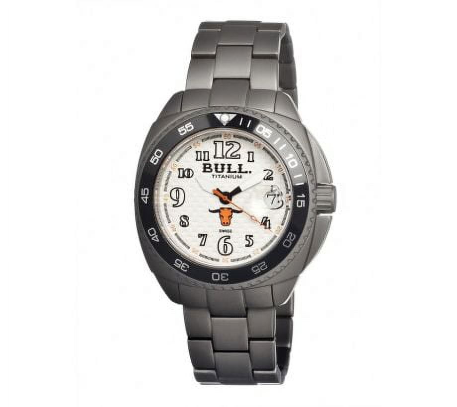 Bull Titanium Matador Mens Watch, White BUL - Walmart.com
