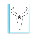 thumbnail image 1 of Bull Totem Geometry Pattern Book Sheet Protectors Portfolio Binder Folder, 1 of 3
