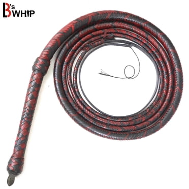 Leather Bullwhip Kangaroo Hide Bull Whips Bull Whip 06 To 16 Feet 12 Strands Cowhide Leather Equestrian Bullwhip Leather Belly And Bolster Inside, Indiana Jones Tan Brown - Canada Cowboy Bullwhip Scorpion