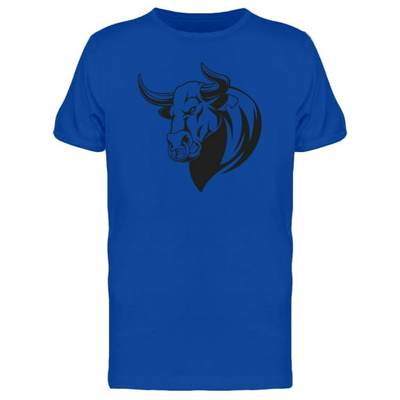 Bull With Nose Ring T-Shirt Men -Image by Shutterstock, Male x-Large