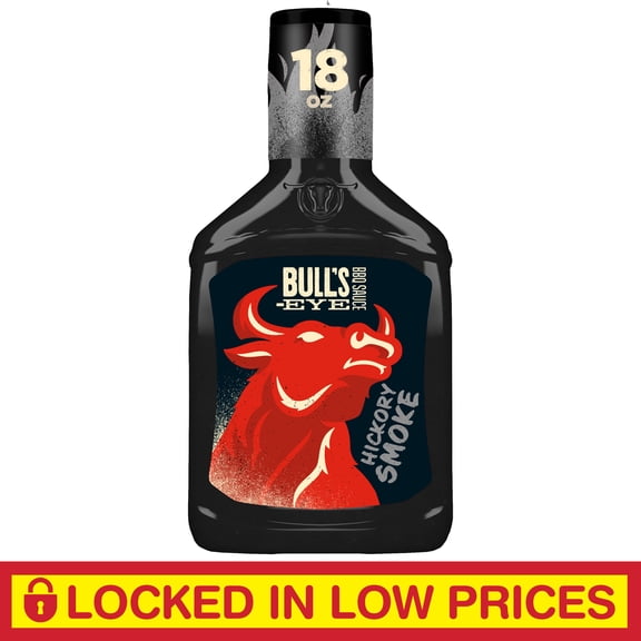 Bull's-Eye Hickory Smoke BBQ Sauce, 18 oz Bottle