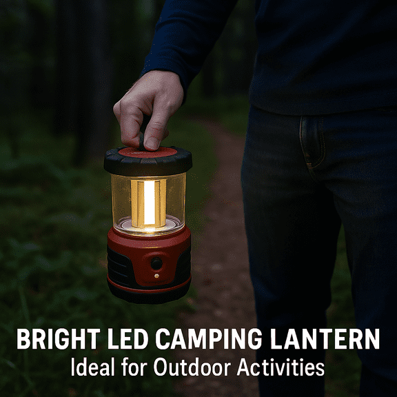 BullDog Water & Shock Resistant Camping Lantern 2pack