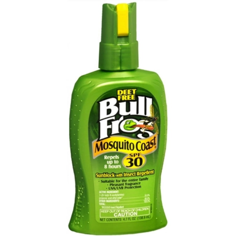BullFrog Mosquito Coast Sunblock With Insect Repellent SPF 30 4.70