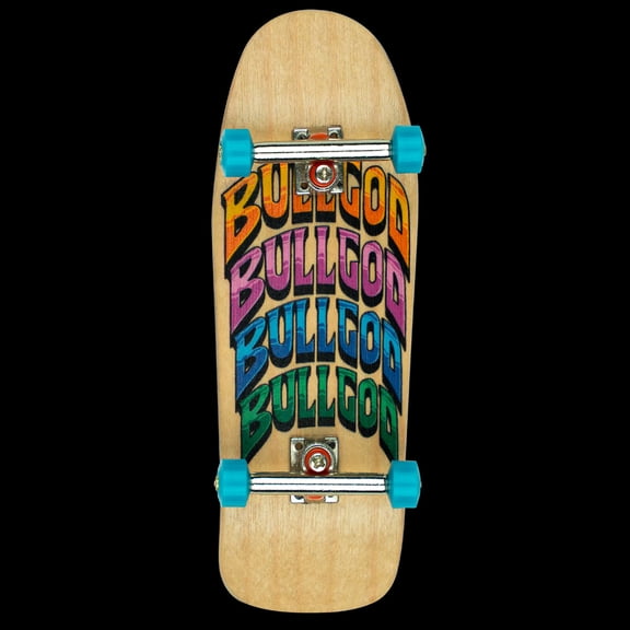 BullGod Old School Fingerboard Complete - Logo Maple, 35mm