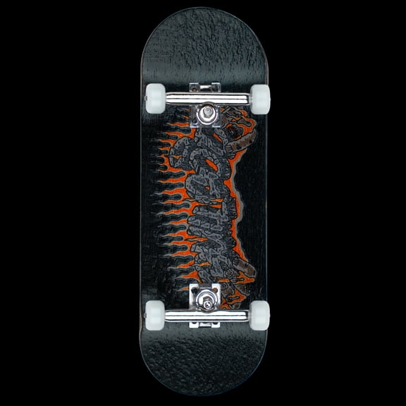 BullGod Premium Fingerboard Complete - Flaming Hands 32mm