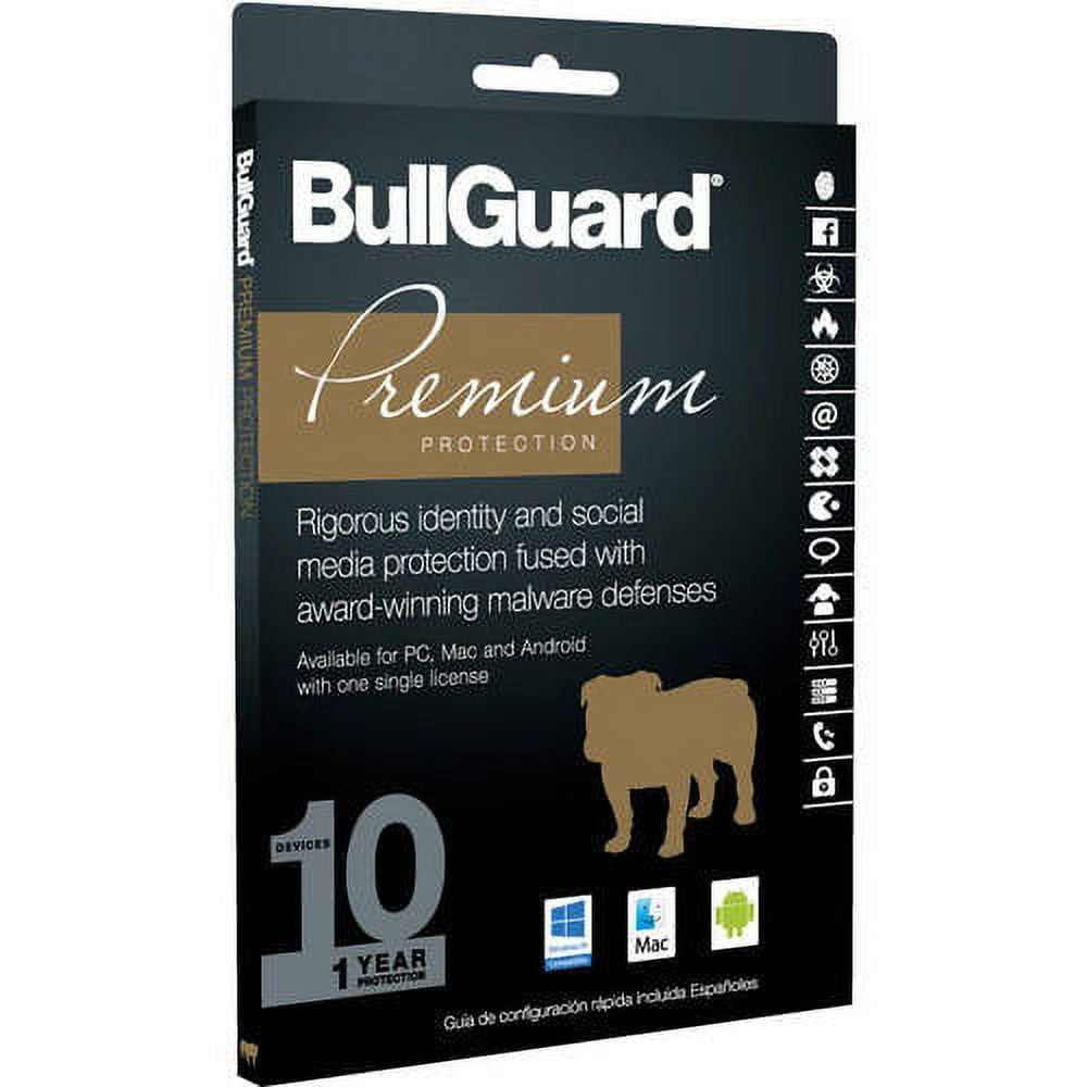 BullGuard Premium Protection 2017, 1 Year , 10 Devices