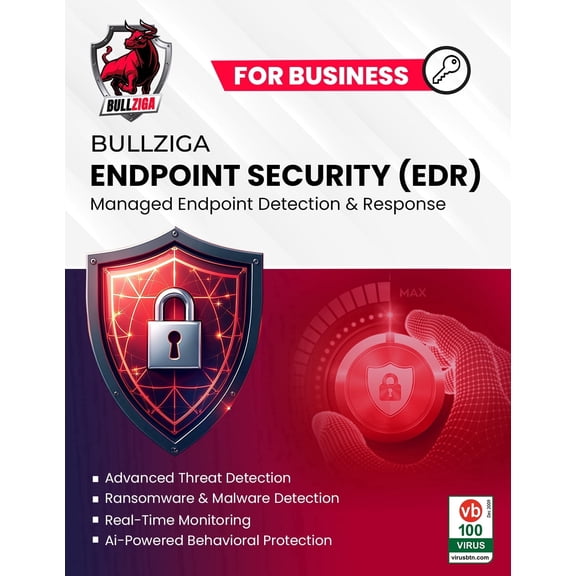 BullZIGA End Point Security 1 Year | 25 Devices (BullZIGA Antivirus Co)