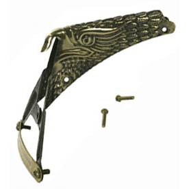 Bullard Brass Eagle, 5" Front Holder With Fasteners