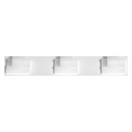 Bullard Fire Fighting Goggle Clip,White,Nylon GC100 GC100 ZO-G4202703