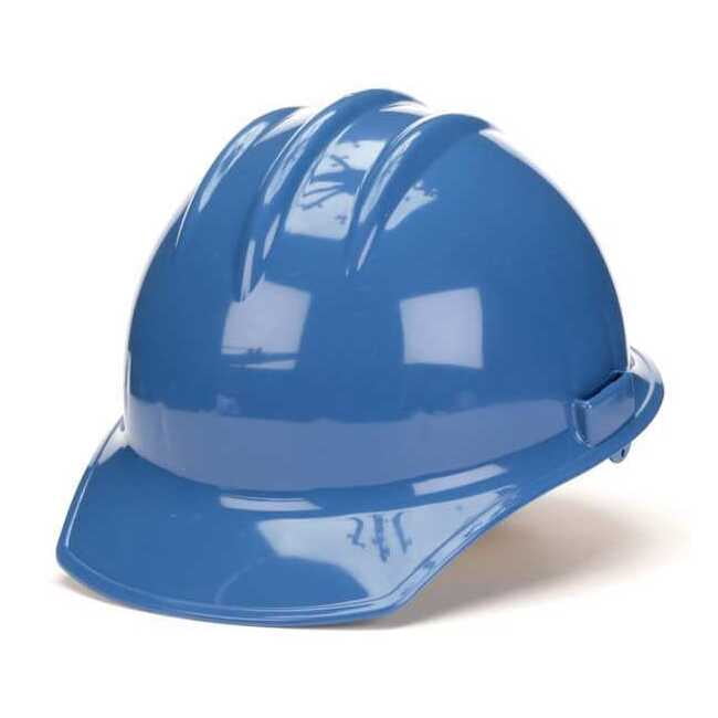 Hard Hat, Classic, Polyethylene, 6 Point Ratchet, Type 1, Class E, Blue 30KBR