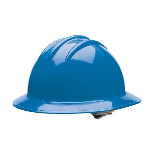 Hard Hat, Classic, Polyethylene, 6 Point Ratchet, Type 1, Class E, Blue 33KBR