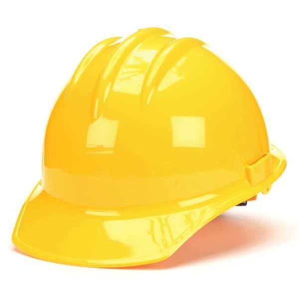 Bullard Hard Hat,Type 1, Class E,Ratchet,Yellow 30YLR