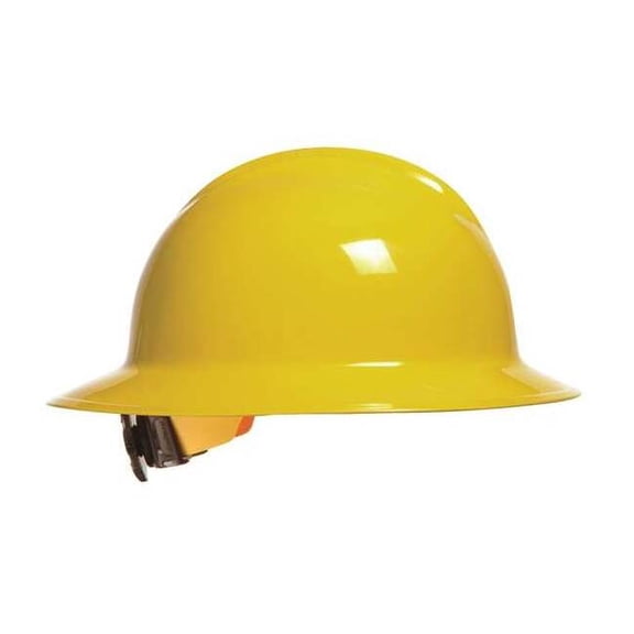 Bullard Hard Hat,Type 1, Class E,Ratchet,Yellow 33YLR