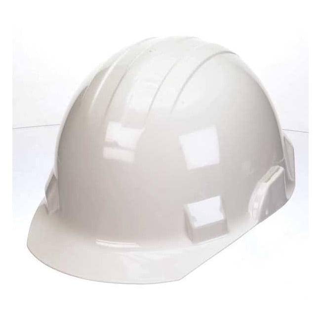 Bullard Hard Hat,Type 2, Class E,Ratchet,White VTWHR
