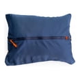 thumbnail image 1 of Bullbird AWC01 11 x 15 in. Airline Pillow Washable Cover, Navy & Gray, 1 of 5