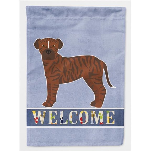Bullboxer Welcome Flag Canvas House Size