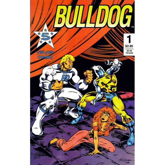 Bulldog #1 VF ; Five Star Comic Book