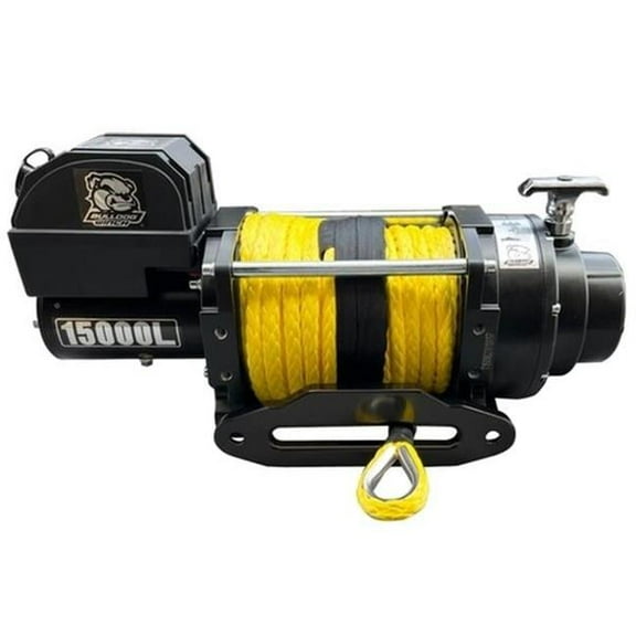 Bulldog 10064 15000 lbs Rope 11.5 x 92 ft. Body Winch