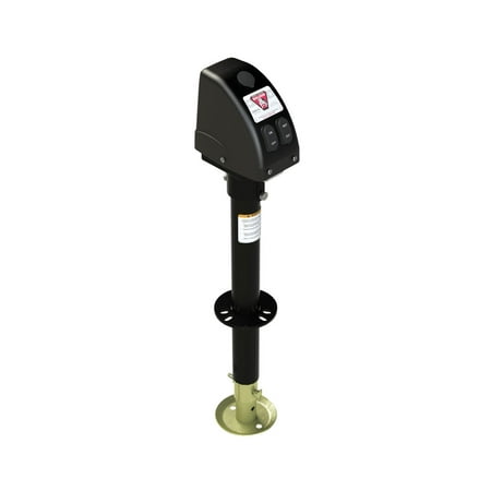 Bulldog 3,500 lbs Powered A-Frame Trailer Jack Bolt-On, 14 in. Travel BD500187