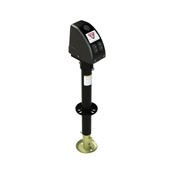 Bulldog 3,500 lbs Powered A-Frame Trailer Jack Bolt-On, 14 in. Travel BD500187
