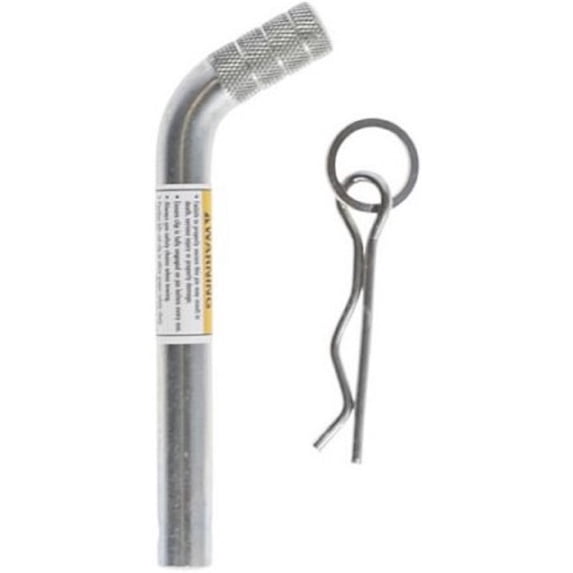Bulldog 7091655 Push In Trailer Hitch and Pin Clip Steel