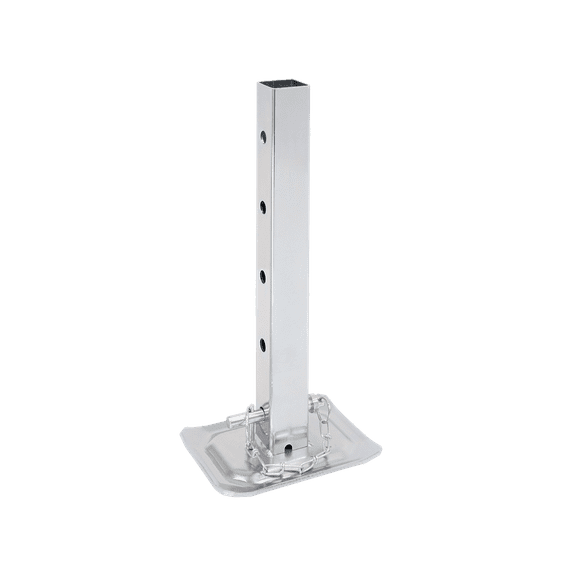 Bulldog 8000 Pound 500270 Replacement Drop Leg and Pin Square Tube Trailer Jack