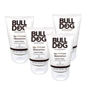 Bulldog Age Moisturizer Skin Defense w/ Rosemary & Vitamin E, 3.3oz, 4-Pack