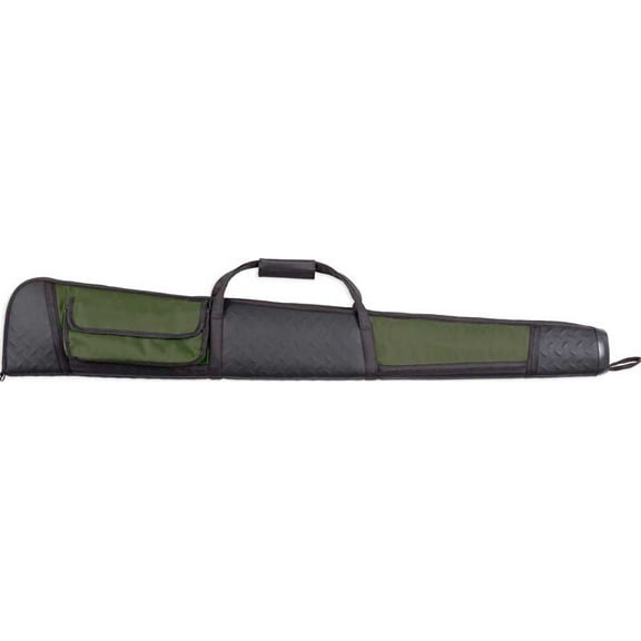 Bulldog Cases & Vaults Armor Shotgun Case 52'' Green W/ Blk Extra Thick Pad