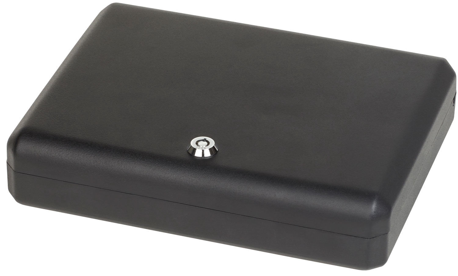 Bulldog Firearm Storage Gun Safes, 11" L × 8.5" W × 2.25" D (Exterior), 16‑gauge steel, includes security cable