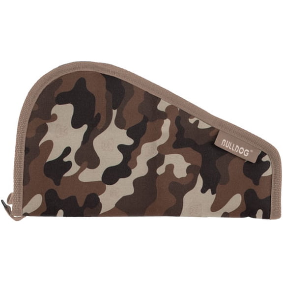 Bulldog BD611TBC Throwback Camo 15x6in Nylon Soft-Sided Handgun Case