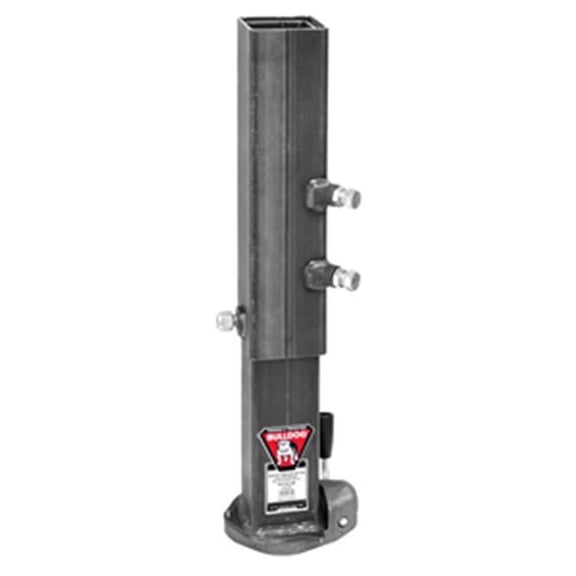 Bulldog BX1 25K Square Gooseneck Trailer Coupler Hex Head Bolt & Nylon Locknut, Dual Set Bolts, 4 Hole