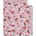 thumbnail image 1 of Bulldog Blanket Gifts Super Soft Lightweight Flannel Blankets Throw for Kids, Adult, Suitable for Couch, Sofa, Bed, Camping, Travel All Seasons 30"x40" for Baby, 1 of 5