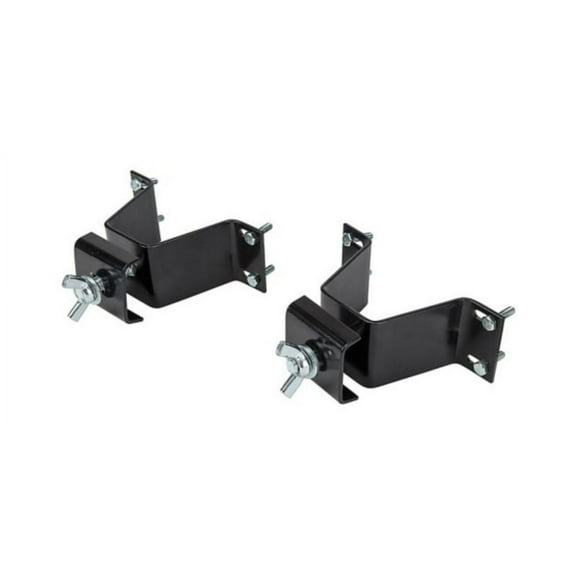 Bulldog 7086500 Universal Farm Jack Flat Mount Bracket Kit, Steel Material, Gray