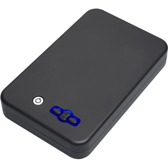 Bulldog Cases BD1135L Personal Black Digital Vault W/ LED 11"x7"x1.8" Safe