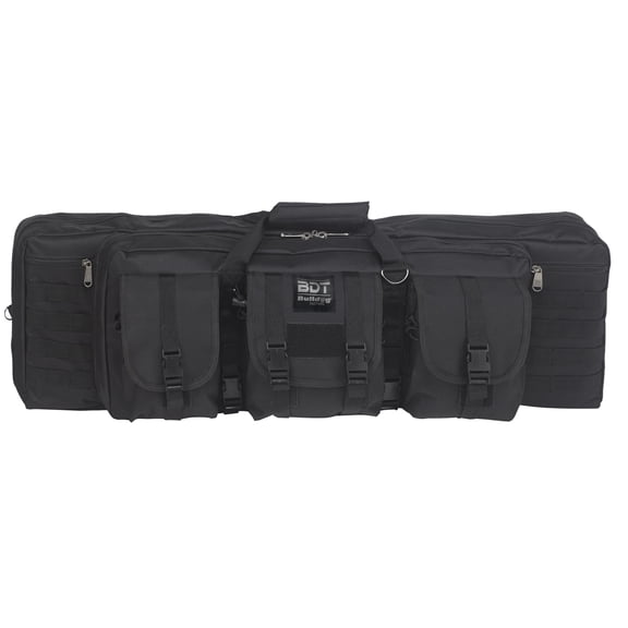 Bulldog Cases & Vaults Deluxe Single Rifle Case, Black, 42in, BDT3742B