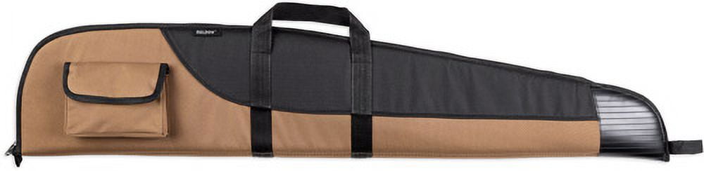Bulldog Rifle Case 44 Inch, Black with Tan Accessory Pocket, Soft ...