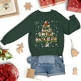 thumbnail image 1 of Bulldog Christmas Tree Sweatshirt, Funny Dog Lover Gift, Bulldog Christmas Lights Shirts, Christmas Shirts for Women Men, 1 of 3
