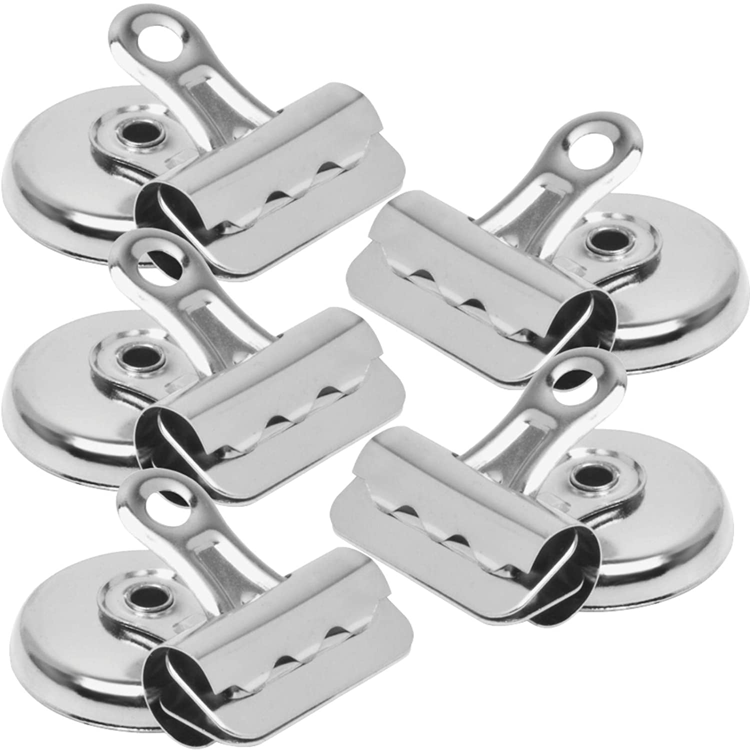 Bulldog Clips 1.5 Inch - Heavy Duty Refrigerator Magnetic Clips - 18 ...