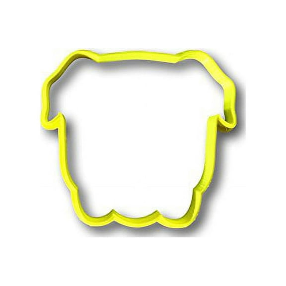 Bulldog Cookie Cutter Outline (1")- Fast Shipping - Sharp Edges - Exceptional Quality