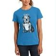 thumbnail image 1 of Bulldog Crown Womens Soft Heather T Shirt Heathered Bright Turquiose X-LG, 1 of 1