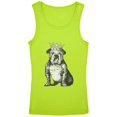 thumbnail image 1 of Bulldog Crown Youth Girls Tank Top Lime YMD, 1 of 1