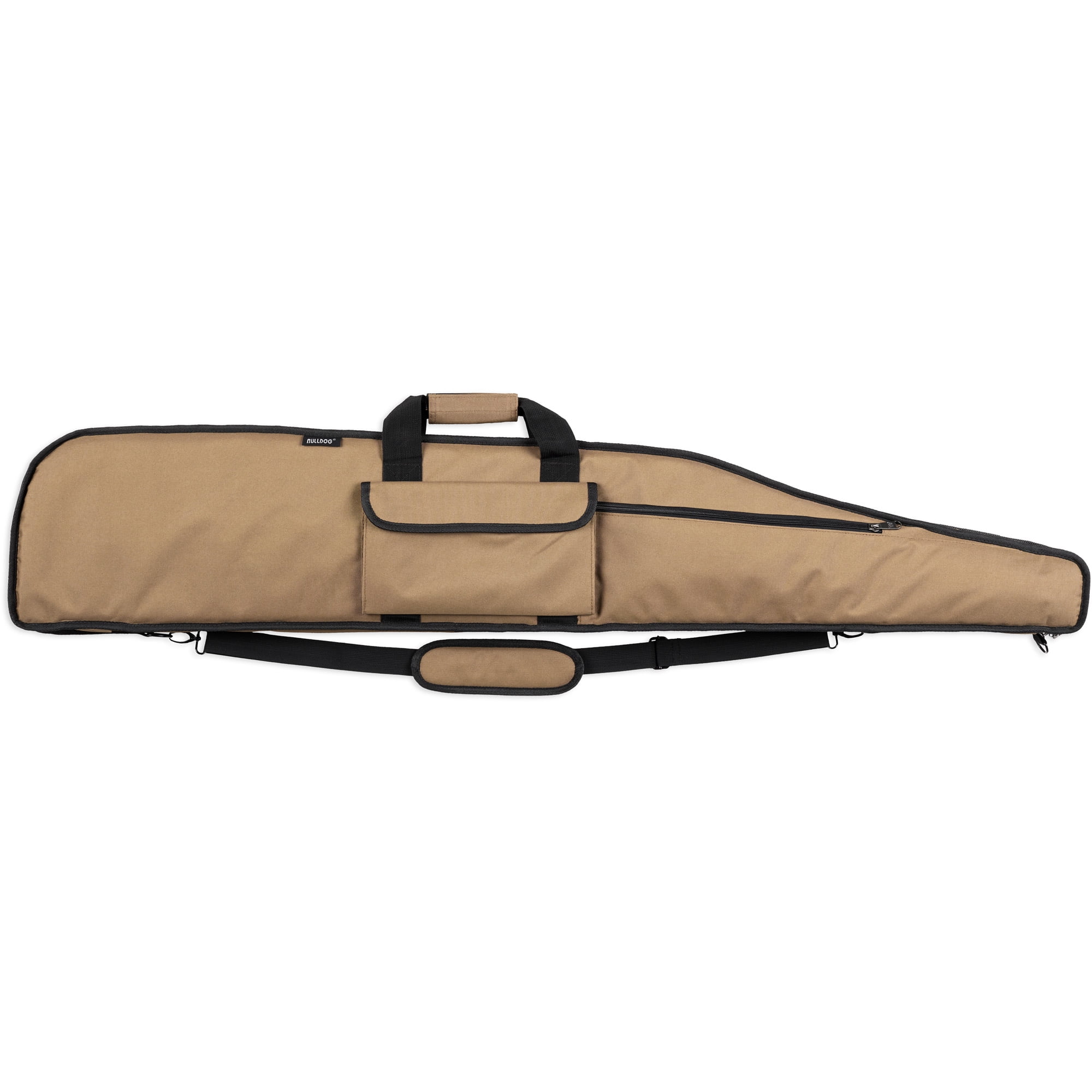 Bulldog Cases & Vaults Deluxe Long Range Case 55'' Tan W/ Blk 2 Access Pocket