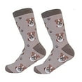 thumbnail image 1 of Bulldog Dog Breed Socks Unisex Sock Daddy by E&S Pets, 1 of 2